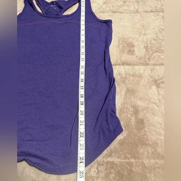 Athleta Racer Back Tank Top Size Small Purple - Picture 3 of 5